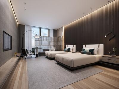 Bedroom Image of 9903 Sq.ft 5 BHK Apartment / Flat for sale in Swati Senor, Ambli Ahmedabad for Rs. 108933000