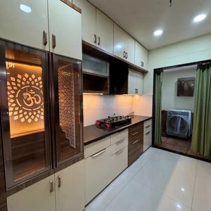 Kitchen Image of 1800 Sq.ft 3 BHK Builder Floor for rent in Nipania Indore for Rs. 34500