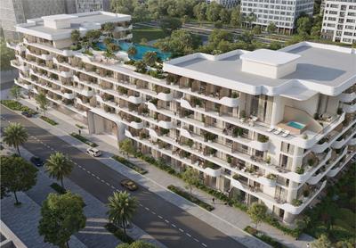 Building Image of 387 Sq.ft 1 RK Apartment / Flat for sale in Jumeirah Village Dubai for Rs. 17845845