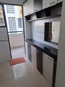 Kitchen Image of 1200 Sq.ft 2 BHK Apartment / Flat for rent in Shewalkar Lake View, Trimurti Nagar Nagpur for Rs. 35000