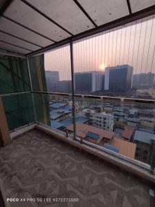 Balcony Image of 652 Sq.ft 1 BHK Apartment / Flat for rent in Parth Lakeview, Dighe Thane for Rs. 33000