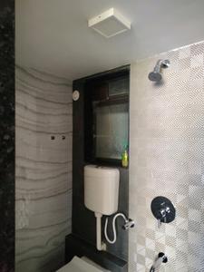 Common Bathroom Image of 577 Sq.ft 1 BHK Apartment / Flat for rent in Vijay Orovia, Hiranandani Estate Thane for Rs. 29500