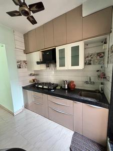 Kitchen Image of 490 Sq.ft 2 BHK Apartment / Flat for rent in Sai Shrushti Annex, Khidkali Thane for Rs. 20000