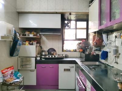 Kitchen Image of 935 Sq.ft 2 BHK Builder Floor for sale in Kalwa Thane for Rs. 10300000