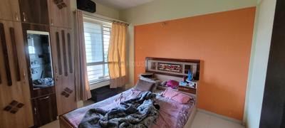 Bedroom Image of 600 Sq.ft 1 BHK Apartment / Flat for sale in Nyati Elan, Wagholi Pune for Rs. 4500000