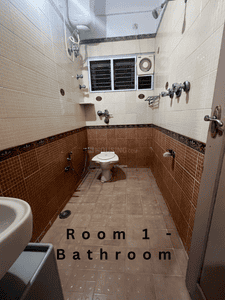 Bathroom Image of 2200 Sq.ft 3 BHK Independent House for rent in Vasanth Nagar Bengaluru for Rs. 120000