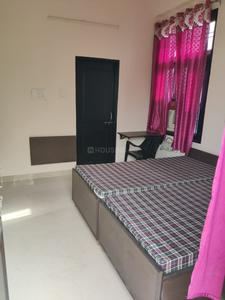 Bedroom Image of 1100 Sq.ft 1 BHK Apartment / Flat for rent in Malviya Nagar Jaipur for Rs. 26000