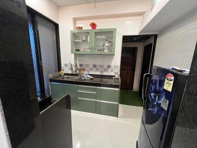 Kitchen Image of 552 Sq.ft 1 BHK Apartment / Flat for rent in Swaraj Rudraksh Residency, Varasoli Alibag for Rs. 20000