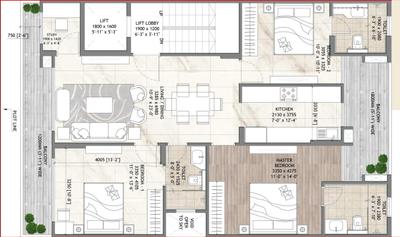 Image of 1550 Sq.ft 3 BHK Builder Floor for sale in Signature Global City 93, Sector 93, Gurgaon for Rs. 21000000