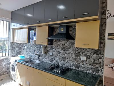 Kitchen Image of 1080 Sq.ft 2 BHK Apartment / Flat for rent in Brigade Orchards, Boodihal Bengaluru for Rs. 35000