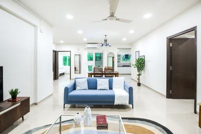 Living Room Image of 1770 Sq.ft 3 BHK Apartment / Flat for sale in DSR Ultima, Reliaable Tranquil Layout Bengaluru for Rs. 19300000