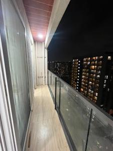 Balcony Image of 950 Sq.ft 3 BHK Apartment / Flat for rent in Mumbai Central Mumbai for Rs. 83000