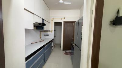 Kitchen Image of 1427 Sq.ft 2.5 BHK Apartment / Flat for rent in Adani Elysium, Shantigram Ahmedabad for Rs. 34000