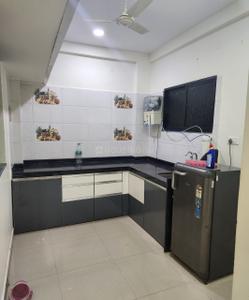 Kitchen Image of 1250 Sq.ft 2 BHK Apartment / Flat for rent in Impressa Sky Homes, Mankapur Nagpur for Rs. 20000
