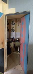 Kitchen Image of 500 Sq.ft 1 BHK Apartment / Flat for sale in Manglam Dwarika Apartments, Bhankrota Jaipur for Rs. 1300000