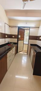 Kitchen Image of 450 Sq.ft 1 BHK Apartment / Flat for rent in DB Ozone, Dahisar East Mumbai for Rs. 29000