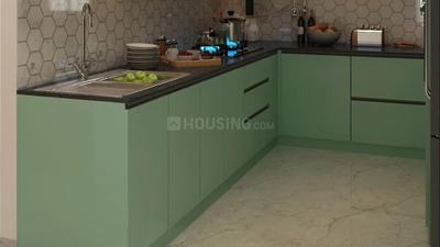 Kitchen Image of 790 Sq.ft 2 BHK Apartment / Flat for sale in TVS Emerald Elements, Kovilambakkam Chennai for Rs. 12000000