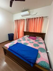 Bedroom Image of 610 Sq.ft 1 BHK Apartment / Flat for rent in Ramesh Hermes Heritage Phase 2, Yerawada Pune for Rs. 34000