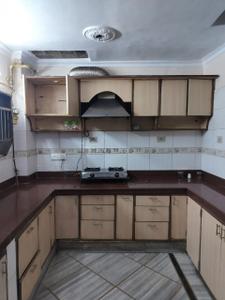 Kitchen Image of 800 Sq.ft 1 BHK Independent House for rent in Sector 31 Noida for Rs. 18500