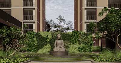Image of 1315 Sq.ft 2 BHK Apartment / Flat for sale in Rameshwaram Ivaan, Palanpur, Surat for Rs. 5390000