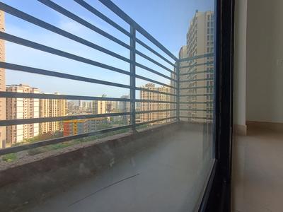 Balcony Image of 1020 Sq.ft 2 BHK Apartment / Flat for rent in Risland The Icon, Thane West Thane for Rs. 39000