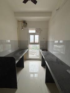 Kitchen Image of 550 Sq.ft 1 BHK Apartment / Flat for rent in Ashar Arize, Kalwa Thane for Rs. 32000