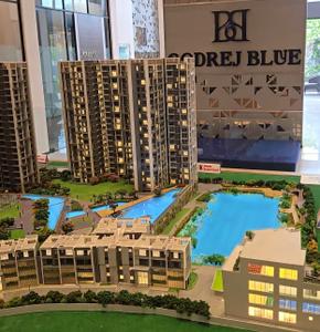 Image of 1906 Sq.ft 4 BHK Apartment / Flat for sale in Godrej Blue, New Alipore, Kolkata for Rs. 39500000