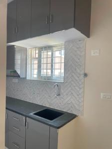 Kitchen Image of 500 Sq.ft 1 BHK Builder Floor for rent in HSR Layout Bengaluru for Rs. 24500