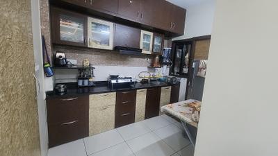 Kitchen Image of 1485 Sq.ft 3 BHK Apartment / Flat for sale in Vastral Ahmedabad for Rs. 6800000