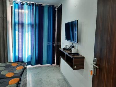 Bedroom Image of 600 Sq.ft 1 RK Builder Floor for rent in Sector 46 Gurgaon for Rs. 17000