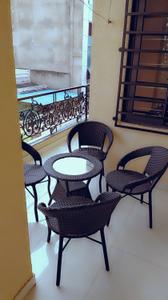 Balcony Image of 1200 Sq.ft 2 BHK Builder Floor for rent in Malviya Nagar Jaipur for Rs. 44998