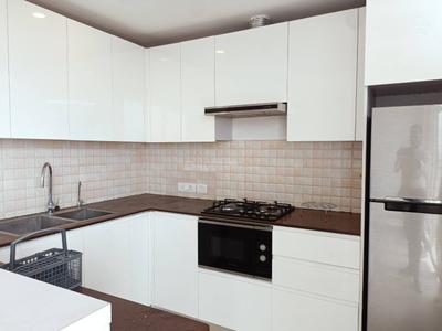 Kitchen Image of 1380 Sq.ft 2 BHK Apartment / Flat for rent in Supertech Supernova, Sector 94 Noida for Rs. 52000