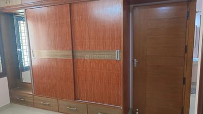 Bedroom Image of 1000 Sq.ft 2 BHK Builder Floor for rent in Horamavu Bengaluru for Rs. 18000
