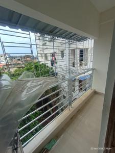 Balcony Image of 1250 Sq.ft 3 BHK Apartment / Flat for rent in Beniapukur Kolkata for Rs. 29500