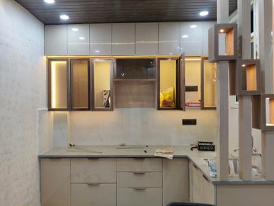 Kitchen Image of 1360 Sq.ft 3 BHK Builder Floor for sale in Dream Homes, Indirapuram Ghaziabad for Rs. 6771000