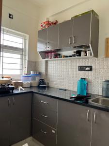 Kitchen Image of 600 Sq.ft 1 BHK Apartment / Flat for rent in Whitefield Bengaluru for Rs. 26500