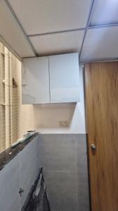 Kitchen Image of 1500 Sq.ft 3 BHK Apartment / Flat for rent in Ashwamegh Lifestyle, Sargasan Gandhinagar for Rs. 40000