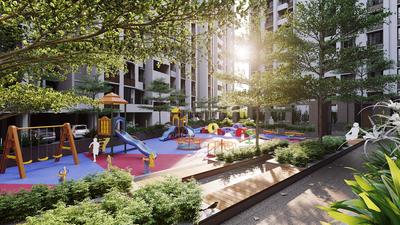 Image of 1228 Sq.ft 2 BHK Apartment / Flat for sale in Sun Atmosphere, Shela, Ahmedabad for Rs. 6000000