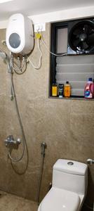 Bathroom Image of 900 Sq.ft 2 BHK Apartment / Flat for rent in Magarpatta River View City, Loni Kalbhor Pune for Rs. 24000