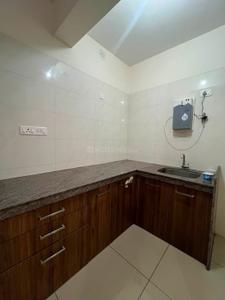 Kitchen Image of 500 Sq.ft Studio Apartment / Flat for rent in Duville Riverdale Suites, Kharadi Pune for Rs. 27000