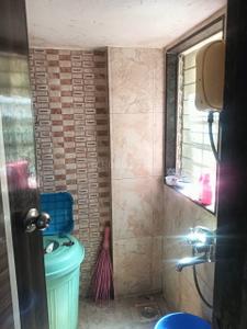 Bathroom Image of 675 Sq.ft 1 BHK Apartment / Flat for sale in Sadguru Sky Heights, Nalasopara West Nala Sopara for Rs. 3850000