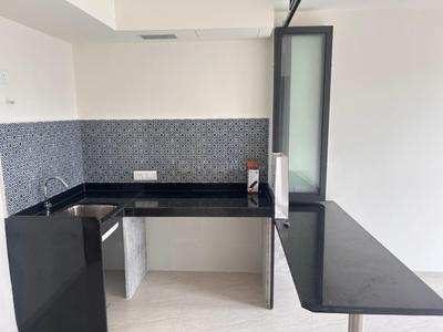 Kitchen Image of 525 Sq.ft 1 BHK Apartment / Flat for rent in Lodha Quality Home Tower 4, Thane West Thane for Rs. 23000