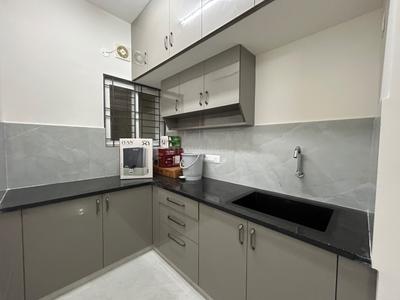 Kitchen Image of 550 Sq.ft 1 BHK Builder Floor for rent in Munnekollal Bengaluru for Rs. 26000