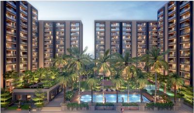 Image of 1400 Sq.ft 2 BHK Apartment / Flat for sale in Avadh Onica, Dumas, Surat for Rs. 6300000
