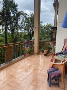 Balcony Image of 950 Sq.ft 2 BHK Apartment / Flat for rent in Goel Hari Ganga, Yerawada Pune for Rs. 37000