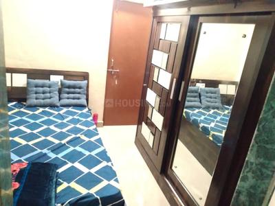 Bedroom Image of 600 Sq.ft 1 BHK Builder Floor for rent in Wadgaon Sheri Pune for Rs. 20000
