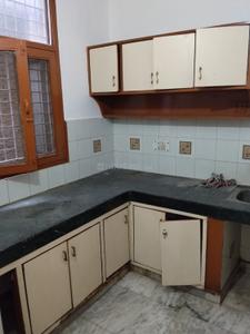 Kitchen Image of 550 Sq.ft 1 BHK Builder Floor for rent in Vaishali Ghaziabad for Rs. 15500