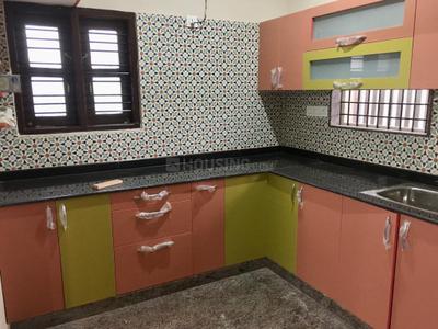 Kitchen Image of 1200 Sq.ft 2 BHK Independent House for rent in R.K. Hegde Nagar Bengaluru for Rs. 21000