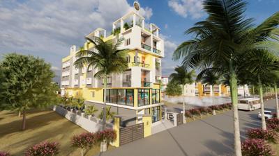Image of 777 Sq.ft 2 BHK Apartment / Flat for sale in Kamalgazi, Kolkata for Rs. 3500000