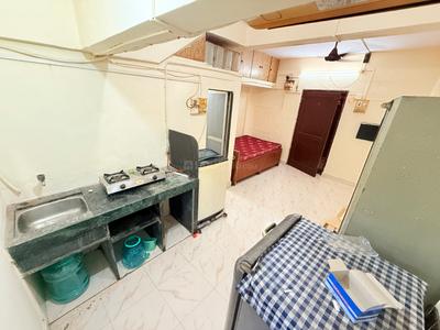 Kitchen Image of 250 Sq.ft 1 RK Apartment / Flat for rent in Sai Darshan CHS, Andheri East Mumbai for Rs. 24000